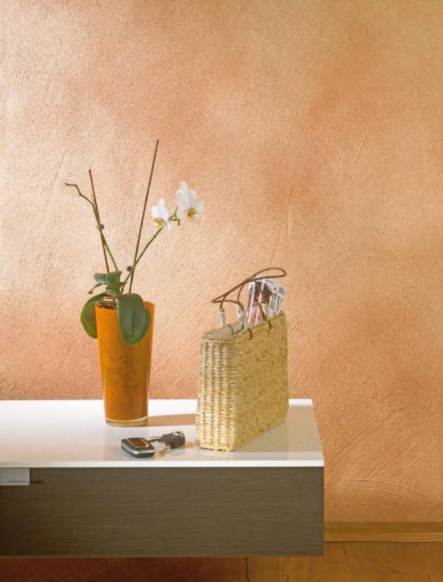 Wandgestaltung mit Brillux Roccolato Braun