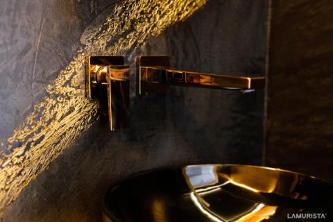 LAMURISTA® Wandgestaltung Terra-Nuovo mit Goldeffekt